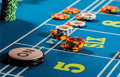 Craps Table Games at Akwesasne Mohawk Casino Resort Upstate New York Near Canada