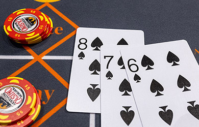 Three Card Poker Table Games at Akwesasne Mohawk Casino Resort Upstate New York Near Canada