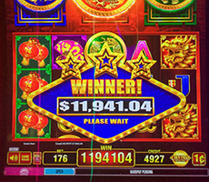 Another jackpot winner at Akwesasne Mohawk Casino Resort near Canada