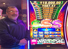 Another jackpot winner at Akwesasne Mohawk Casino Resort near Canada