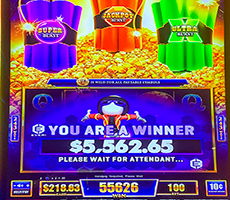 Another jackpot winner at Akwesasne Mohawk Casino Resort near Canada
