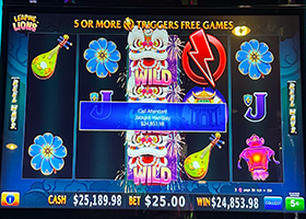 Another jackpot winner at Akwesasne Mohawk Casino Resort near Canada