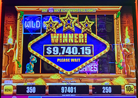 Another jackpot winner at Akwesasne Mohawk Casino Resort near Canada
