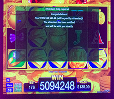 Another jackpot winner at Akwesasne Mohawk Casino Resort near Canada