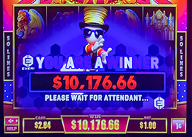 Another jackpot winner at Akwesasne Mohawk Casino Resort near Canada