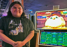 Another jackpot winner at Akwesasne Mohawk Casino Resort near Canada