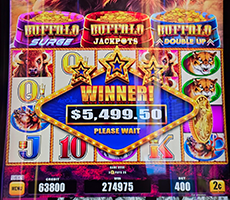 Another jackpot winner at Akwesasne Mohawk Casino Resort near Canada