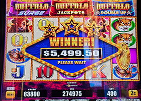 Another jackpot winner at Akwesasne Mohawk Casino Resort near Canada