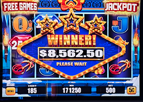 Another jackpot winner at Akwesasne Mohawk Casino Resort near Canada