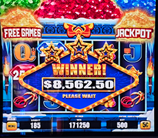 Another jackpot winner at Akwesasne Mohawk Casino Resort near Canada
