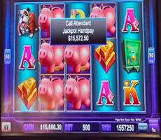 Another jackpot winner at Akwesasne Mohawk Casino Resort near Canada