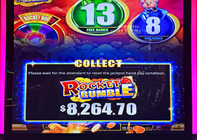 Another jackpot winner at Akwesasne Mohawk Casino Resort near Canada