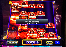 Another jackpot winner at Akwesasne Mohawk Casino Resort near Canada
