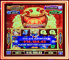 Another jackpot winner at Akwesasne Mohawk Casino Resort near Canada