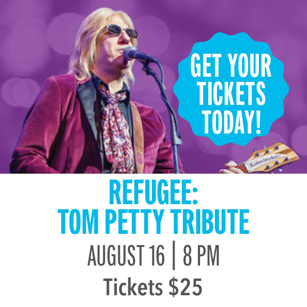 Rock out to some of your favorite Tom Petty  songs, like “I Won’t Back Down,” “Runnin’  Down a Dream,” “Refugee,” and more!