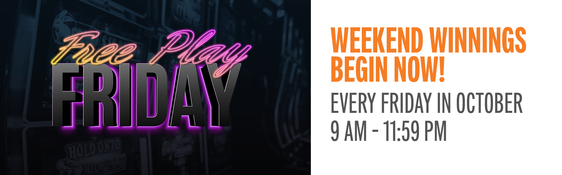 Earn 25 points and win up to $150 slot play!