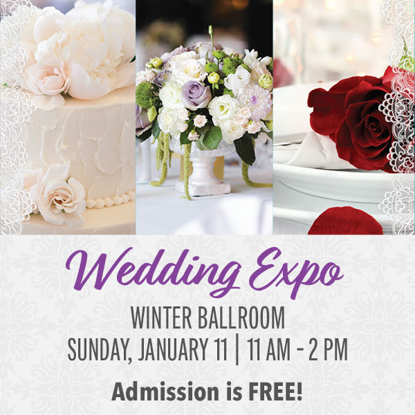 Wedding Expo: Get some tips for planning your dream wedding at this FREE event! Along with great insight and new ideas, each bride who attends has a chance to win free gifts!