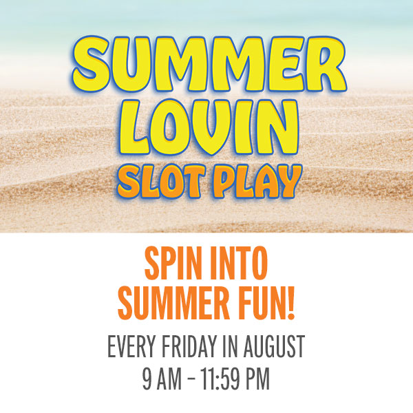 Earn 25 points and win up to $150 slot play!