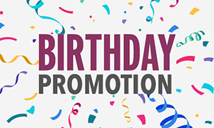 Birthday promotion at Akwesasne Mohawk Casino Resort