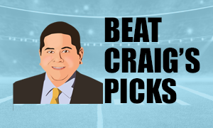 Receive one free weekly pick'em card during the 2026 – 2027 regular football season. Chance to win $20 slot play each week for beating Craig's picks. Make your weekly picks online.