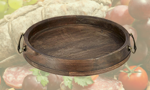 Earn 75 points and receive an Round Wood Serving Tray! Visit the promotions Booth beginning at 12 pm to redeem.
