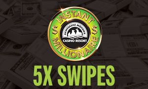 Receive 5X card-level swipes on Saturday, June 20th!