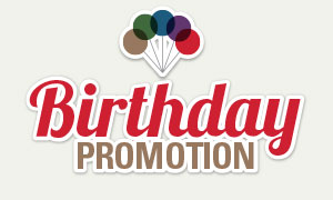 Birthday promotion at Akwesasne Mohawk Casino Resort