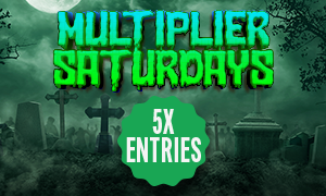 Increase your chances of winning with 5x entries into the $30,000 Monster Cash Promotion.