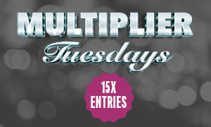 15X Entry Multiplier for $25,000 Make It Rain Promotion!